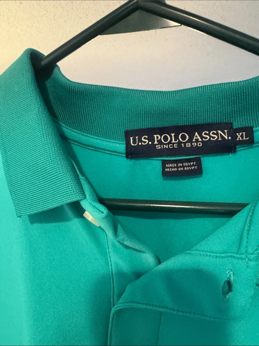 Ralph Lauren Men's Teal Polo Shirt with Embroidered Pony
